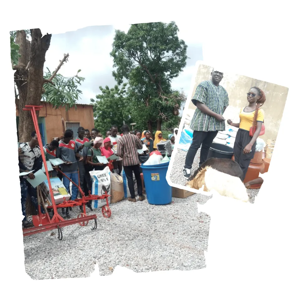 Remise de kits aux PDI formés au Centre dans le cadre du projet PRAPS