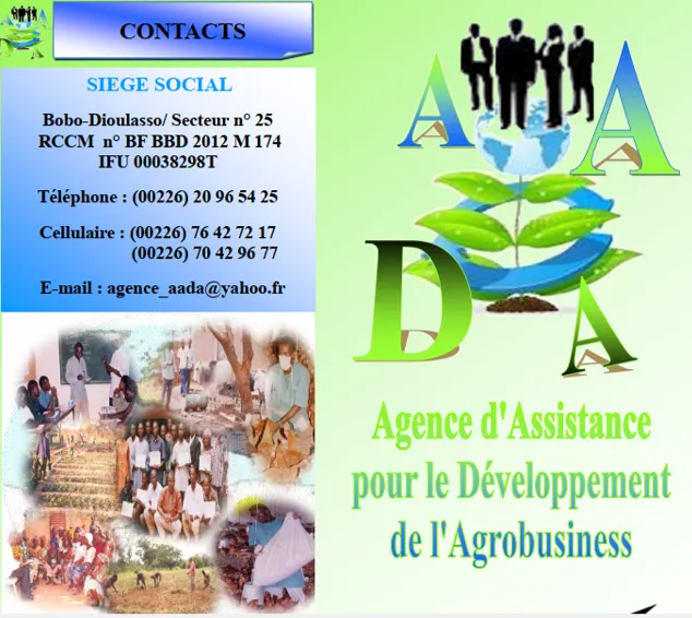 AADA : Agence d'Assistance pour le Développement de l'Agrobusiness, un Savoir-faire au service du Développement