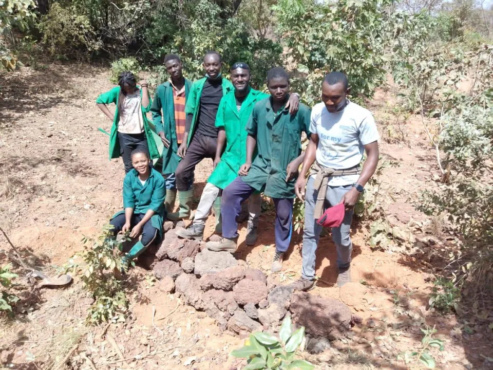 Les Apprenants du CFEA en Action : Traitement des Ravines sur un Site de 8 hectares